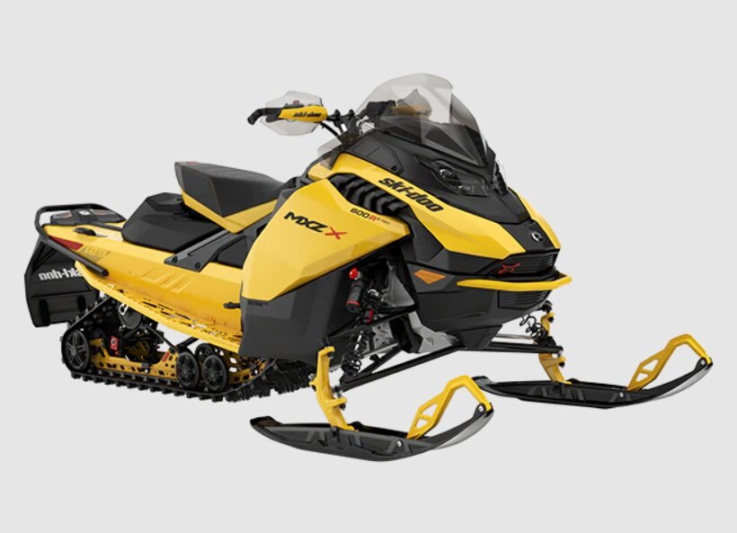 2024 Ski-Doo MXZ X Rotax® 850 E-TEC Neo Yellow