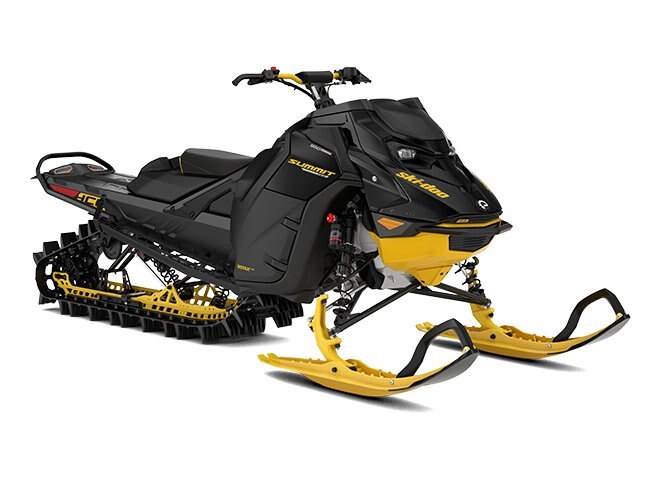 2027 Ski Doo Summit HCE Rotax® 850 E TEC® Timeless Black and Neo Yellow