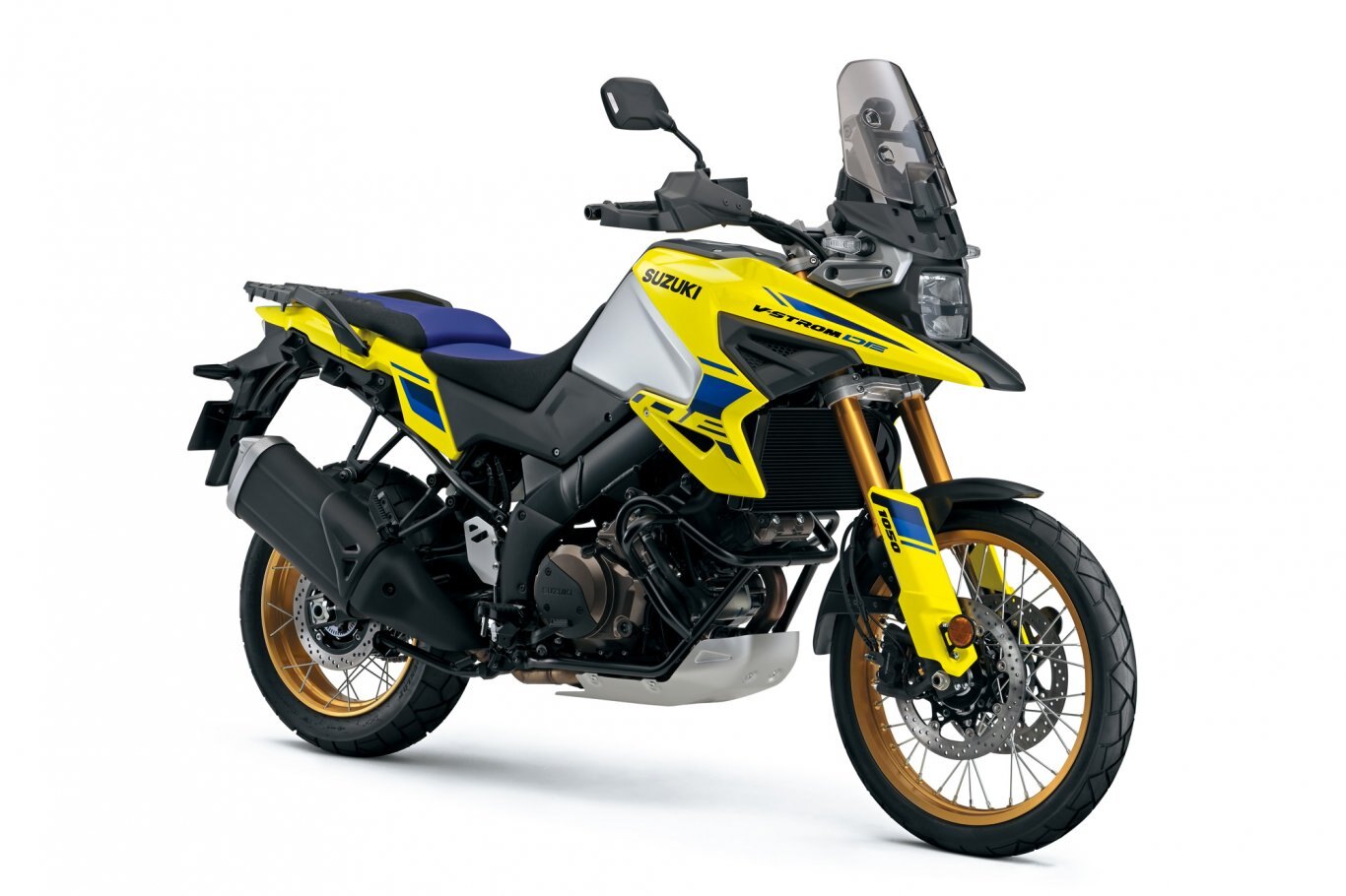 2023 Suzuki V-STROM 1050DE Champion Yellow No.2 / Metallic Mat Sword Silver