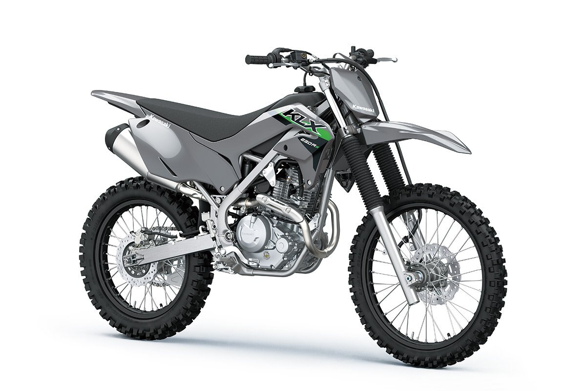 2024 Kawasaki KLX230R S Battle Gray