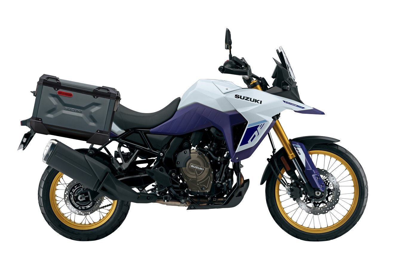 2024 Suzuki V-STROM 800DE ADVENTURE Pearl Tech White