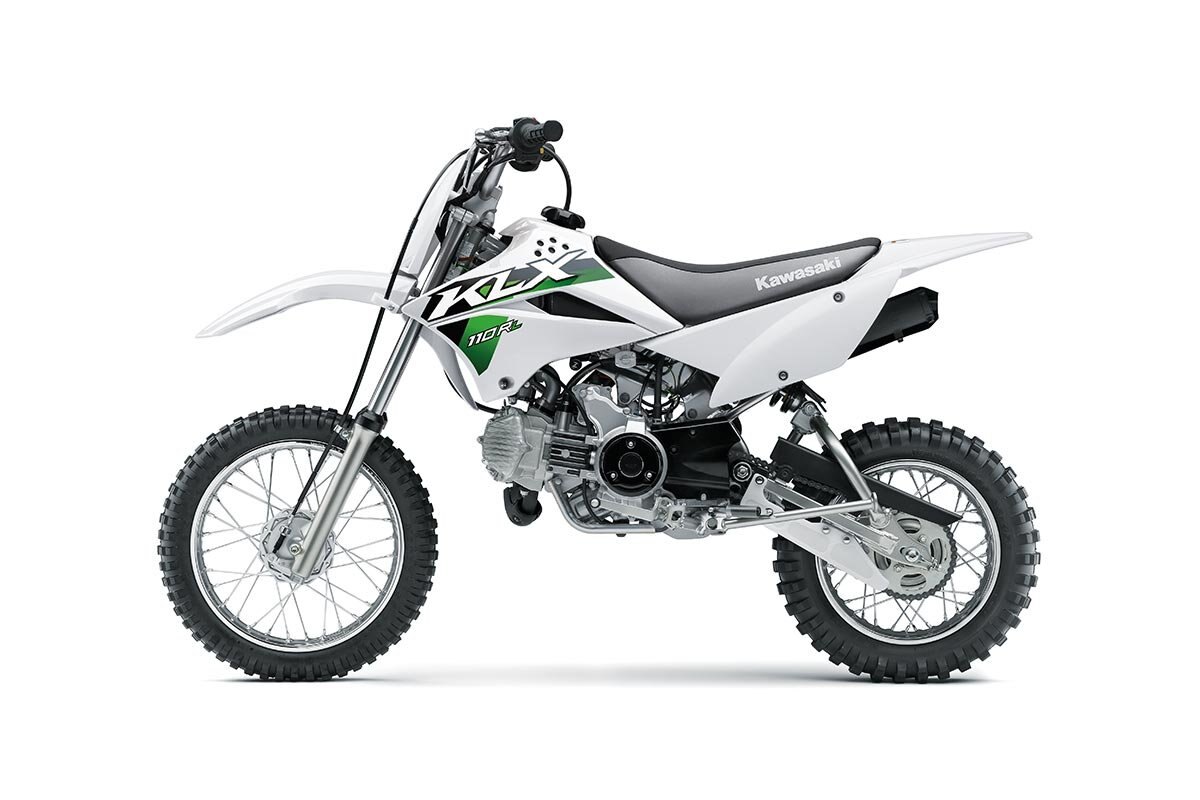 2027 Kawasaki KLX110R L Bright White