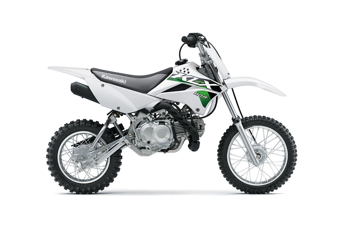 2027 Kawasaki KLX110R L Bright White