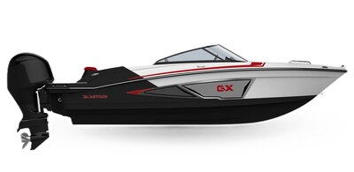 Glastron GX 190 Sport Jet Black / Crimson Red