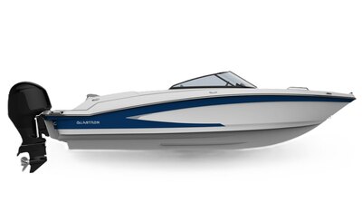 Glastron GX 210 White w/ Denim Blue