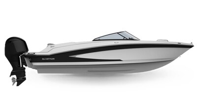 Glastron GX 210 White w/ Jet Black