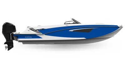 Glastron GTD 240 White w/ Denim Blue