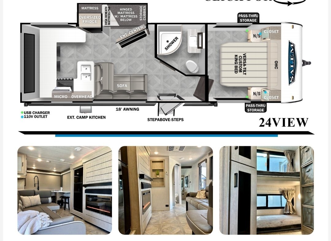 Introducing the all new 2024 Forest River Salem Cruise Lite 24View