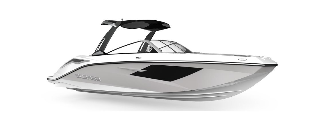 2025 Scarab 285 SE  PEARL GRAY