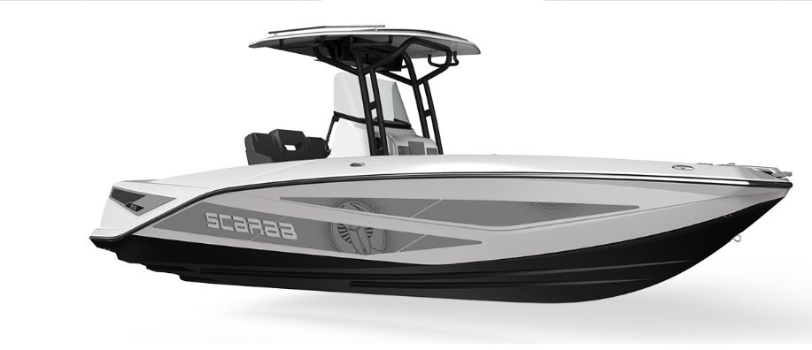 2025 Scarab 255 Open LX BLACK/PEARL GRAY