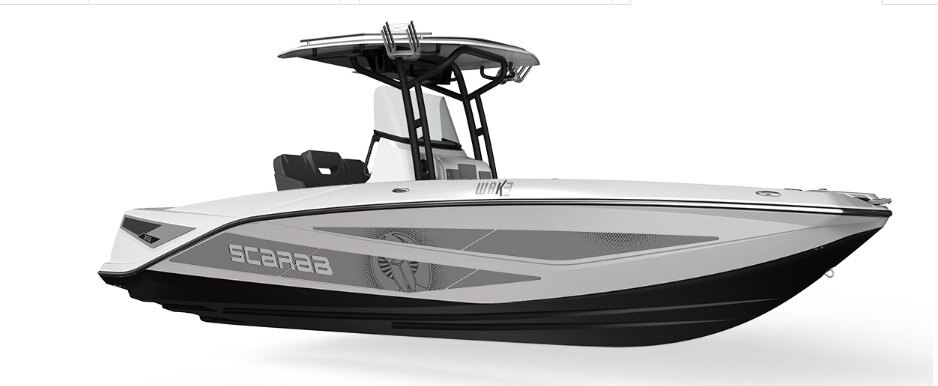 2025 Scarab 255 Open LX WAKE BLACK/PEARL GRAY