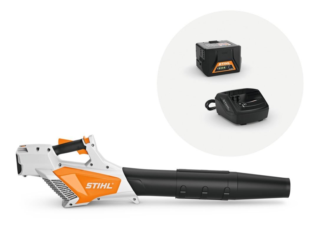 STIHL BGA 57 WITH AK 20 BATTERY AND AL 101 CHARGER