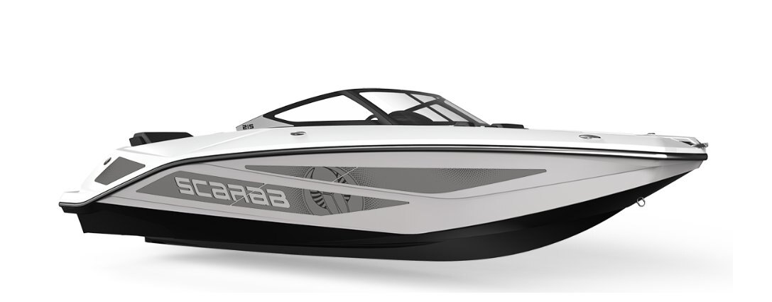 2025 Scarab 255 LX WAKE BLACK/PEARL GRAY
