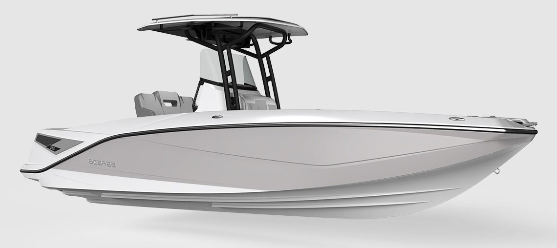 2026 Scarab 255 Open LX WAKE Black/Velocity White