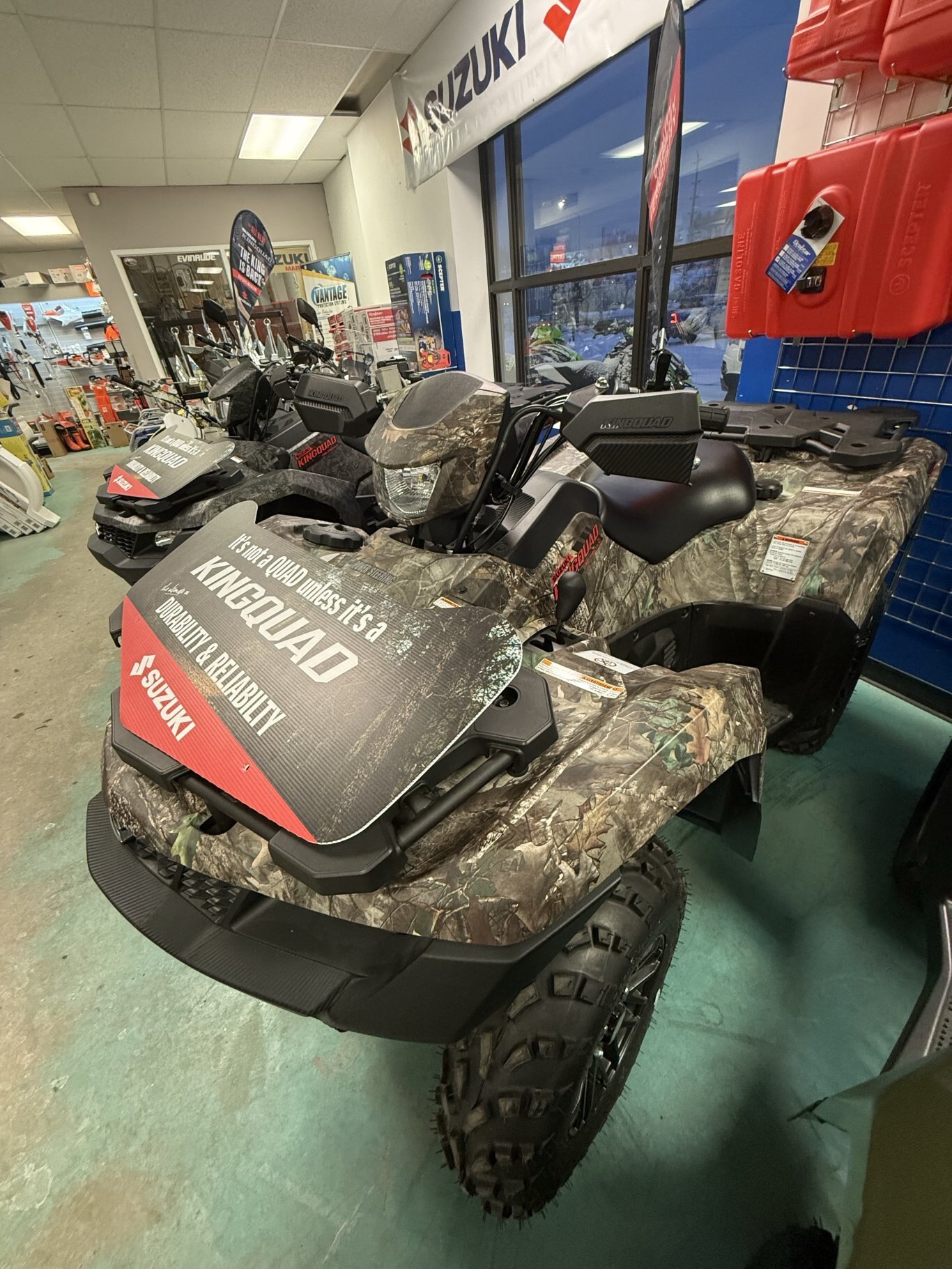 2026 Suzuki KingQuad 750XP Green