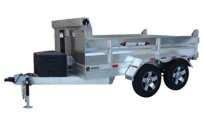 Weberlane Aluminum Equipment Trailers - ADWL 1072LP