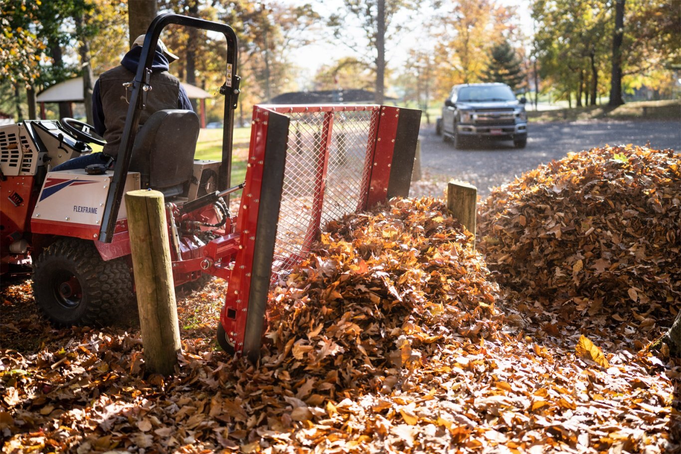 Ventrac EF300 LEAF PLOW
