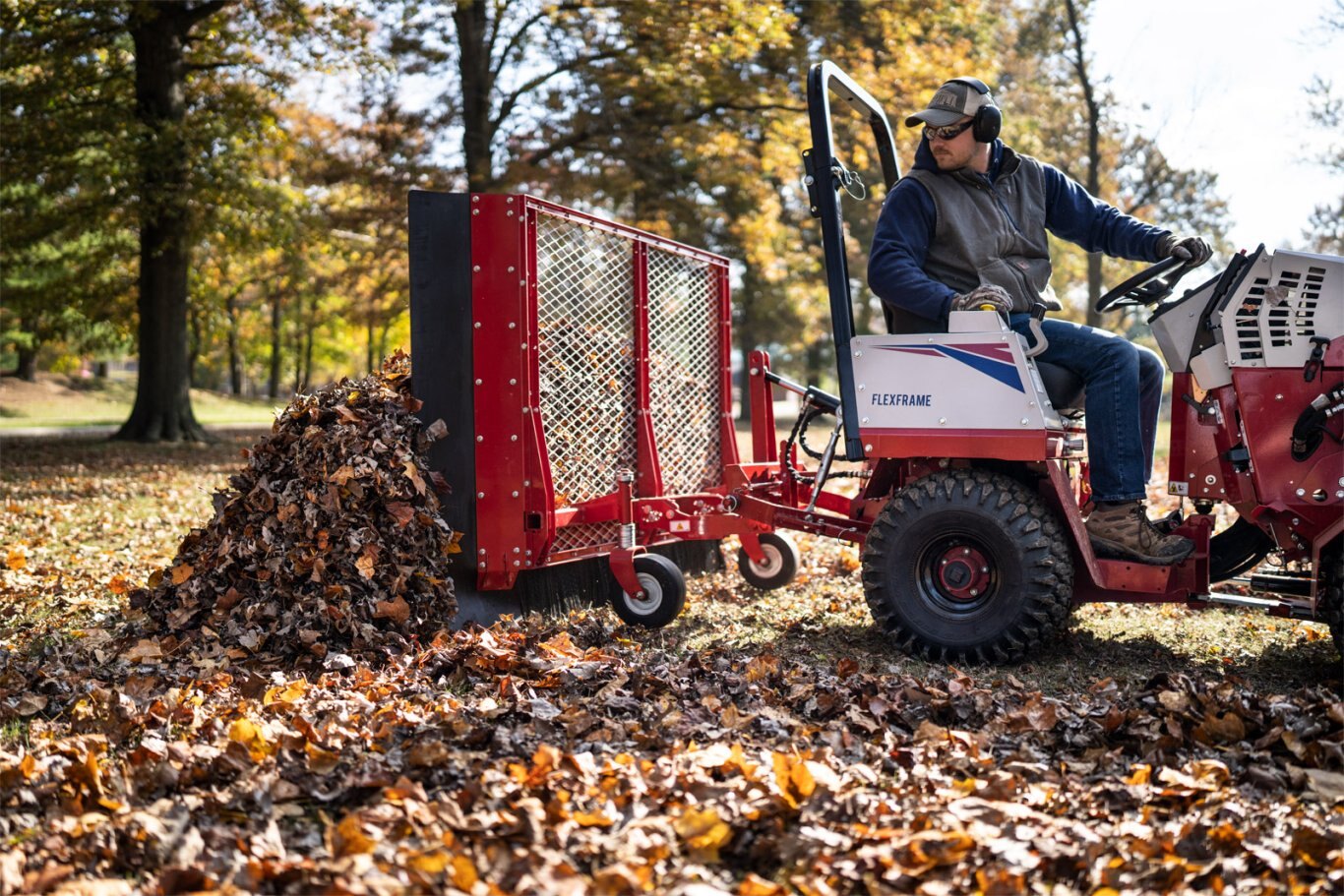 Ventrac EF300 LEAF PLOW