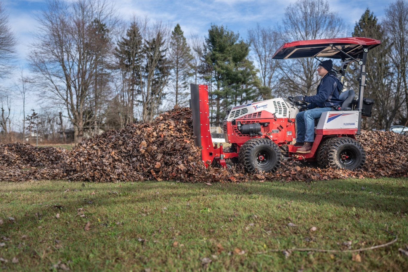Ventrac EF300 LEAF PLOW
