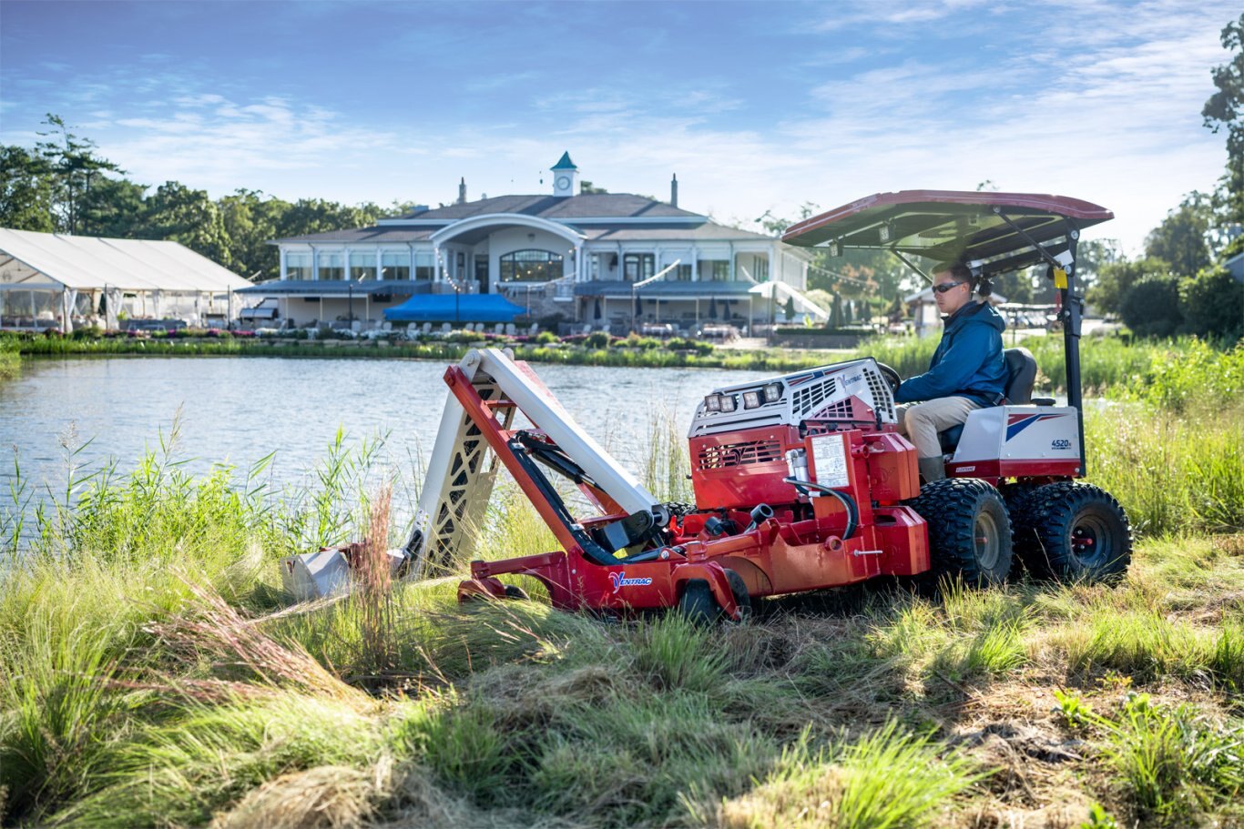 Ventrac MA900 Boom Mower