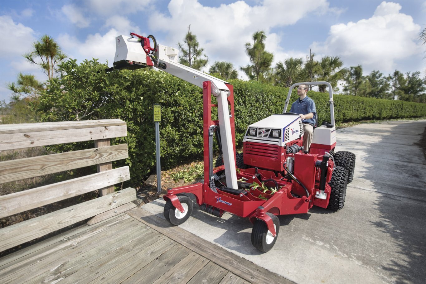 Ventrac MA900 Boom Mower