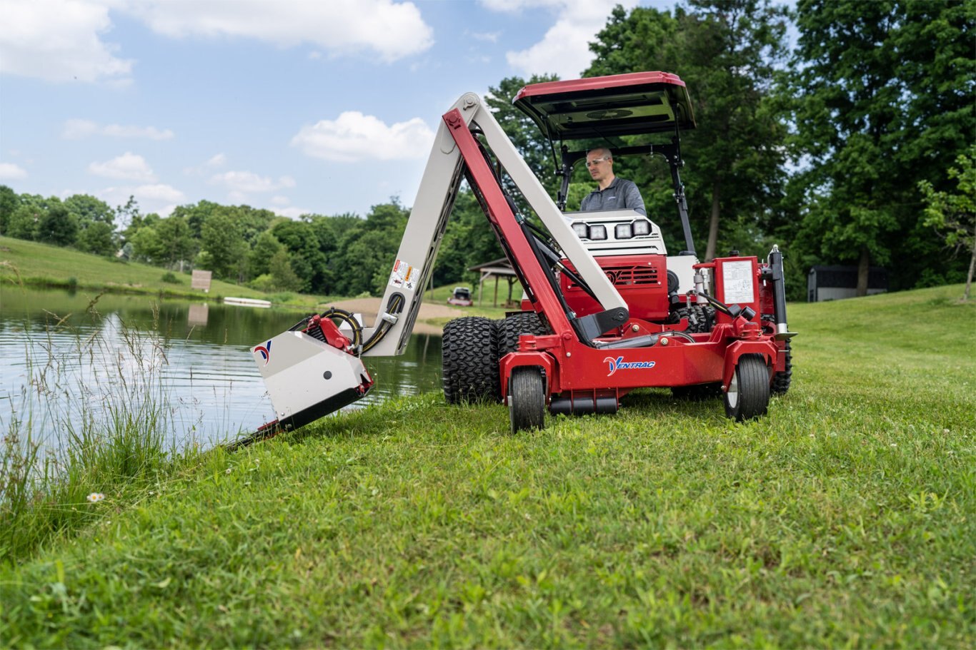 Ventrac MA900 Boom Mower
