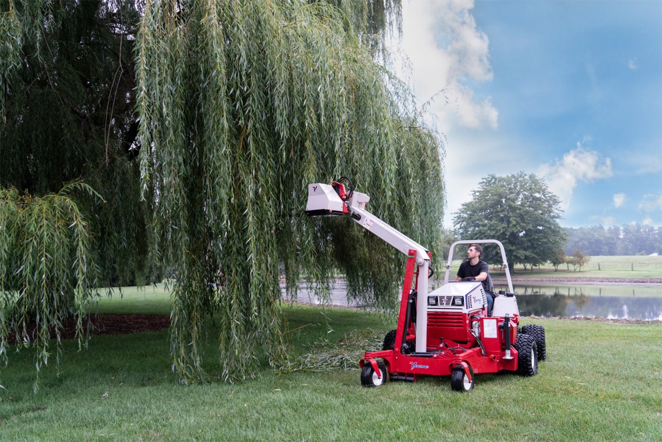 Ventrac MA900 Boom Mower