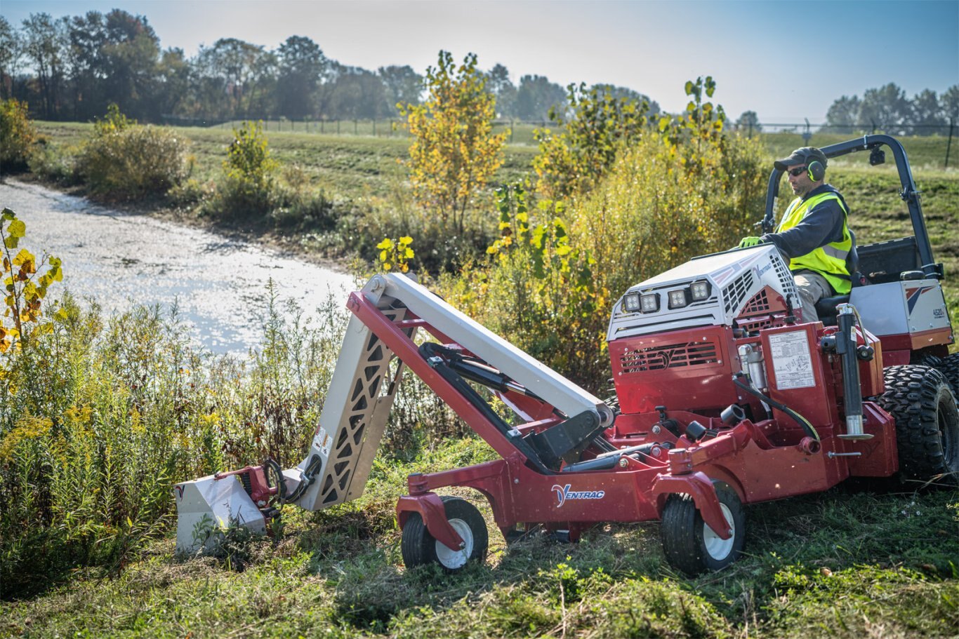 Ventrac MA900 Boom Mower