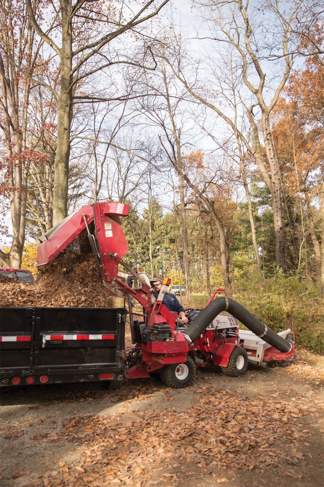 Ventrac RV602 Vacuum Collection System