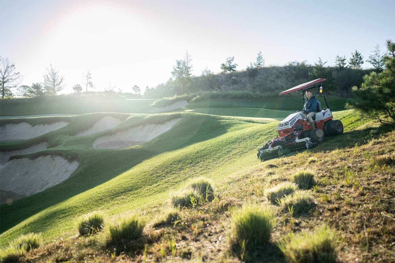 Ventrac MR770 Triplex Reel Mower