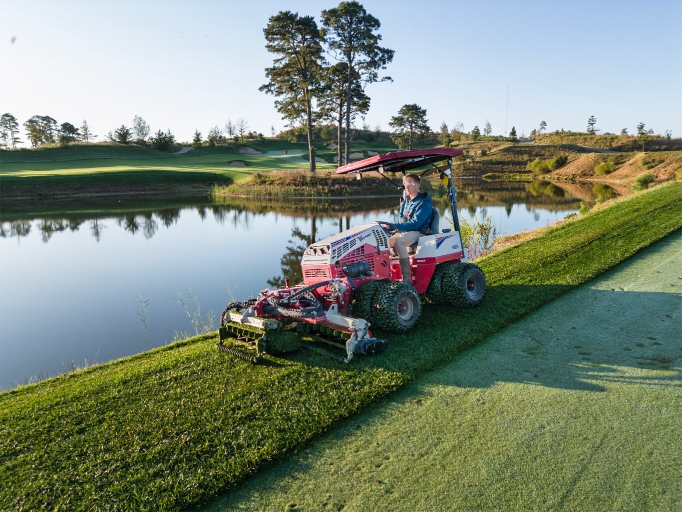 Ventrac MR770 Triplex Reel Mower