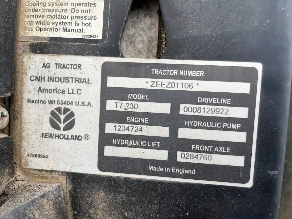 2015 New Holland T7.230