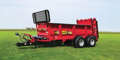 H&S PS6180 578 Cu. Ft. Struck Per ASAE S324.2 PowerSpread Manure Spreader