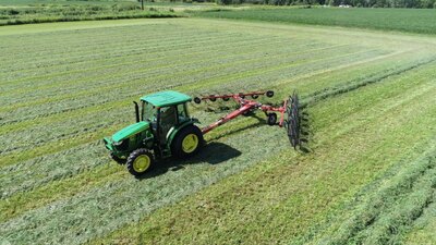 H&S AR2212 12-Wheel Action Rake