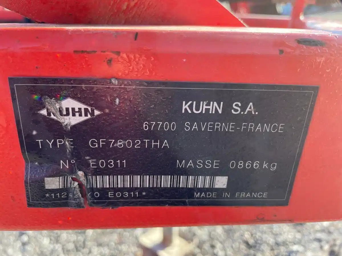 Kuhn GF7802THA