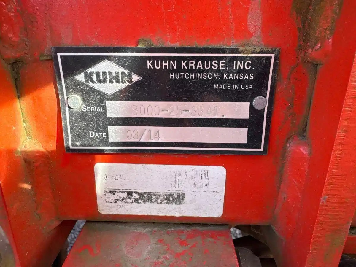 2014 Kuhn Excelerator 8000