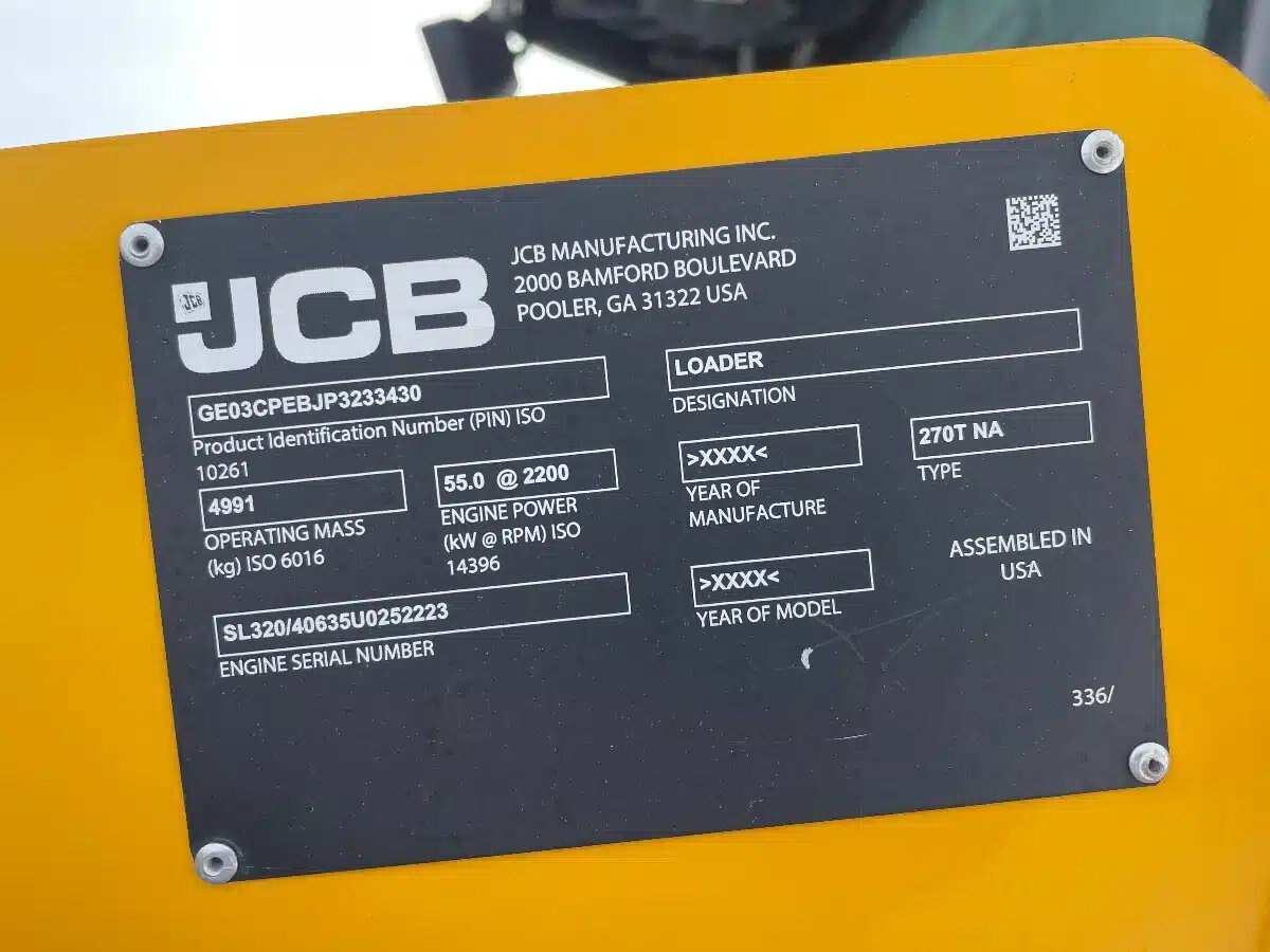 2023 JCB 270T