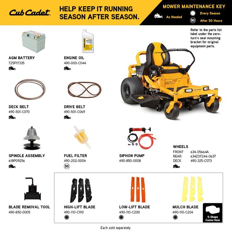 Cub Cadet ZT1 50