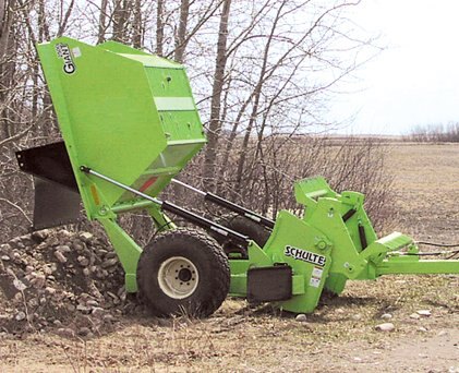 Schulte GIANT 2500 Rock Picker