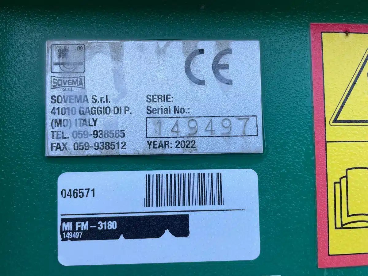 2023 Sovema FM 3180