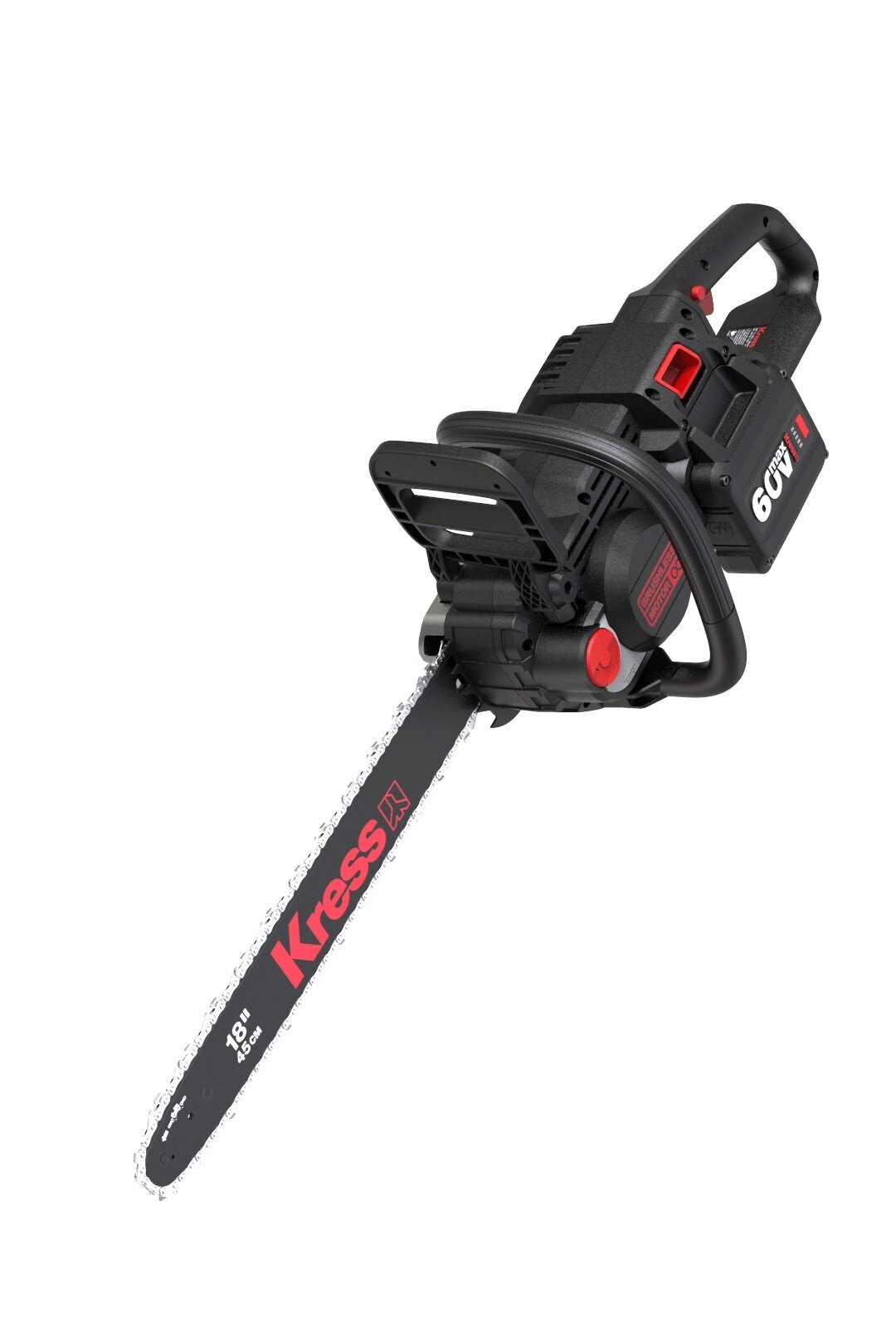 Professional grade 60 V chainsaw KG368.9