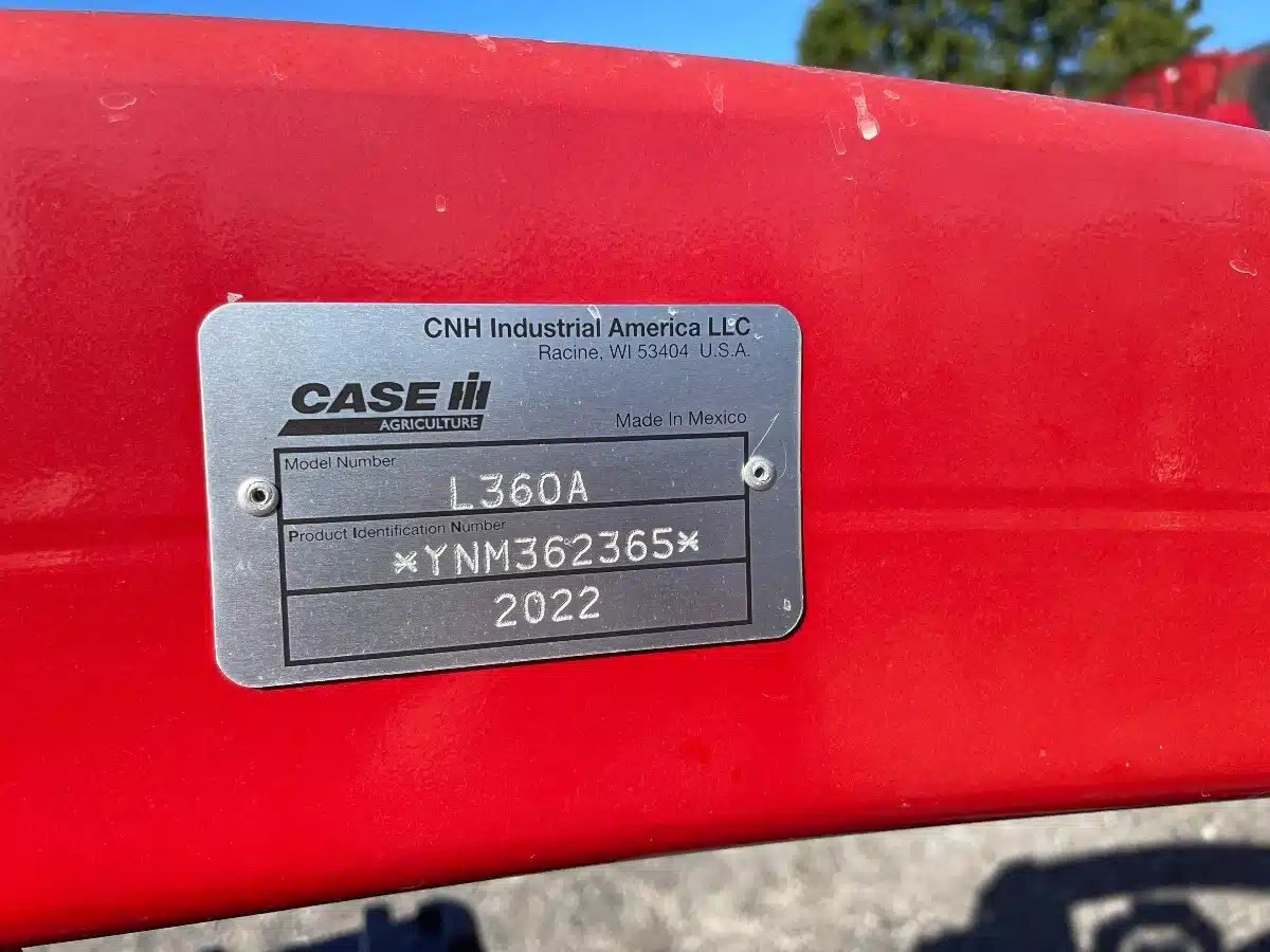 2022 Case IH L360A