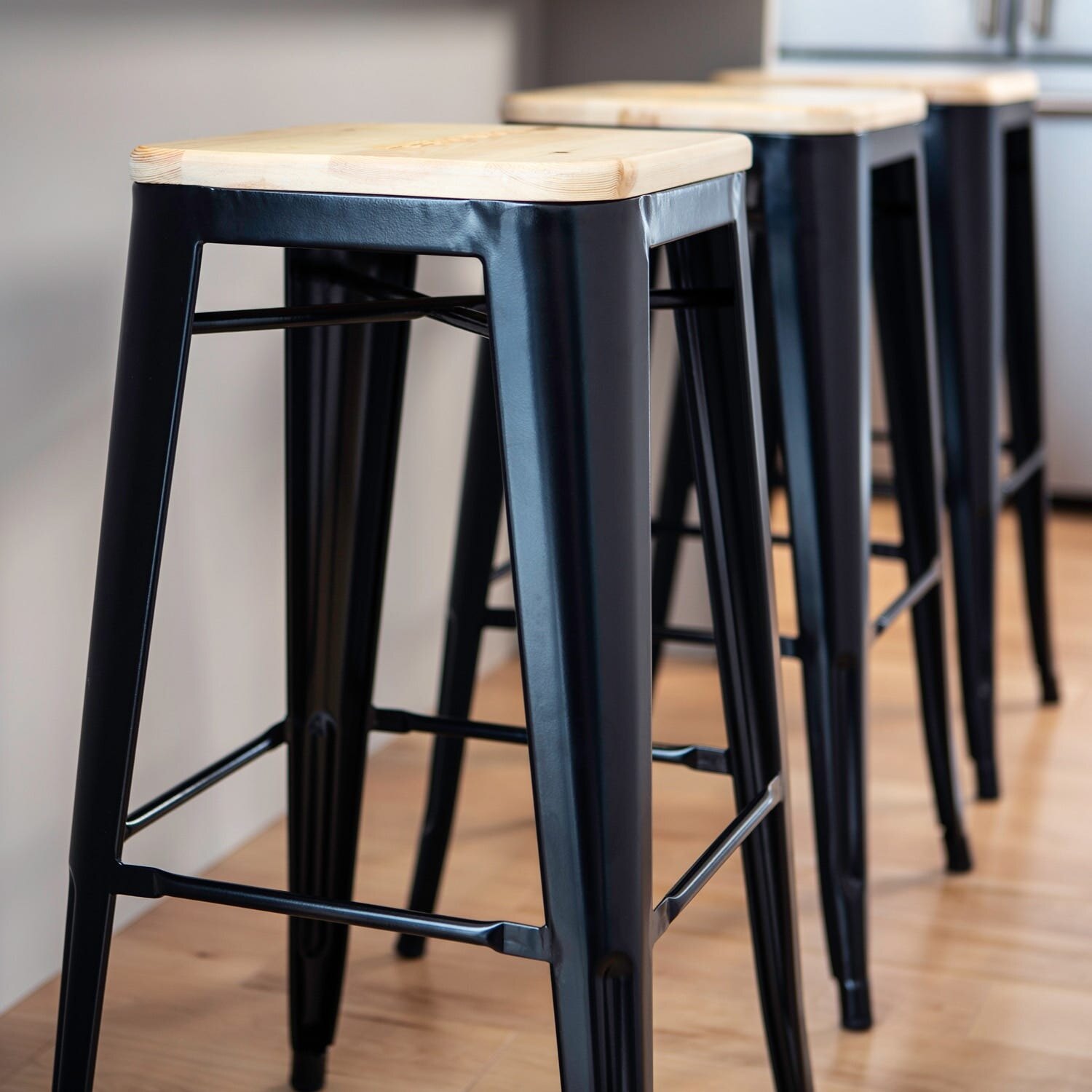 Heritage Metal Bar Stool