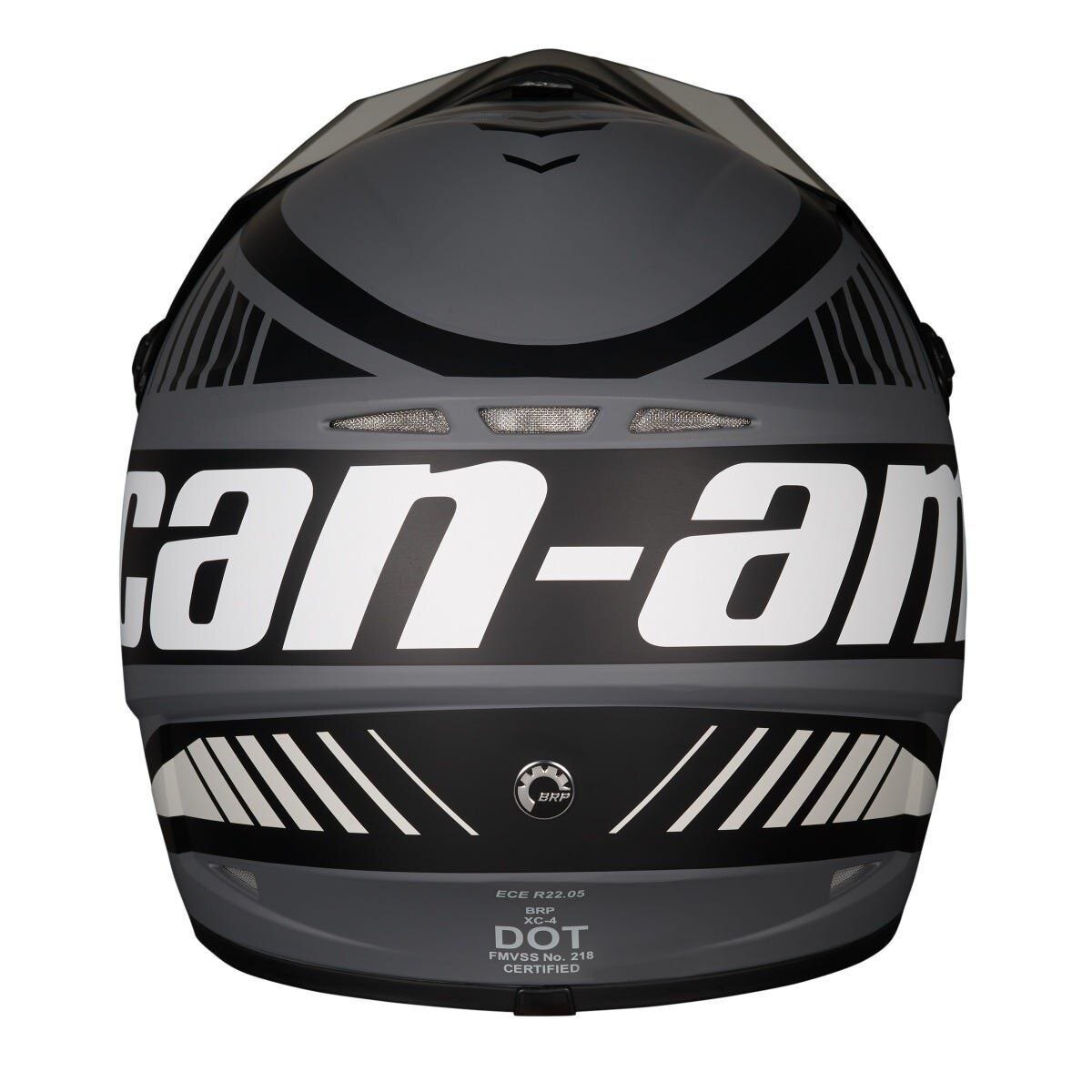 Can Am XC 4 Cross Team Helmet (DOT/ECE) / Charcoal Grey / XL XS Charcoal Grey