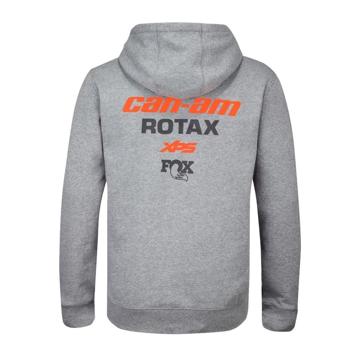 Axiom Zipped Hoodie / Heather Grey / 2XL