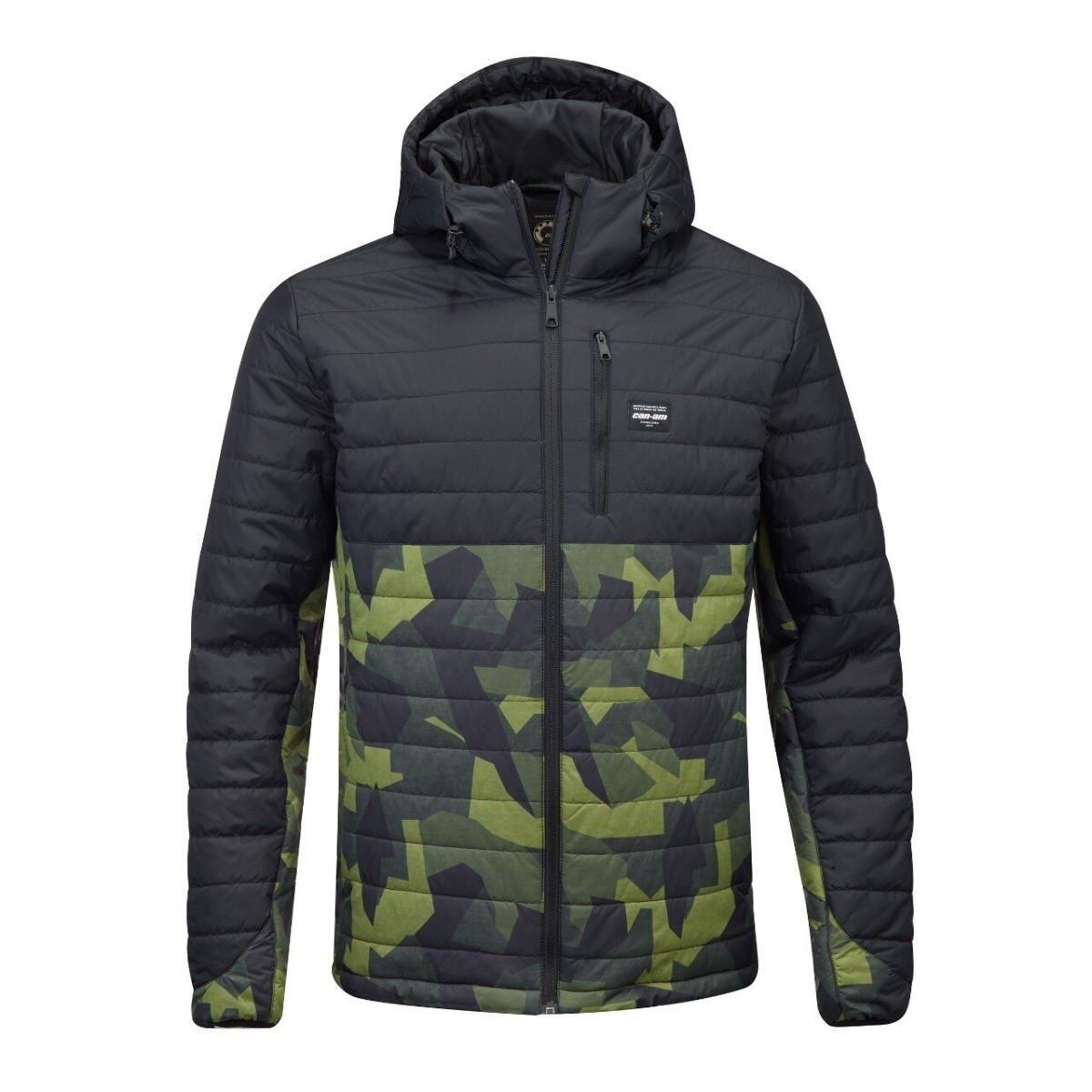 Can Am puffer jacket M Camo