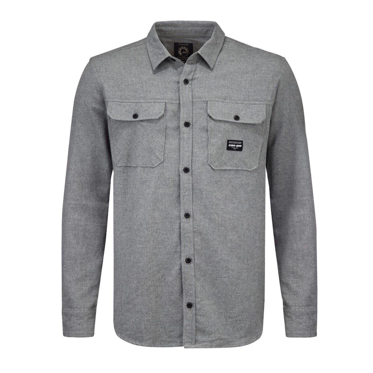 Axeman Flannel S Charcoal Grey