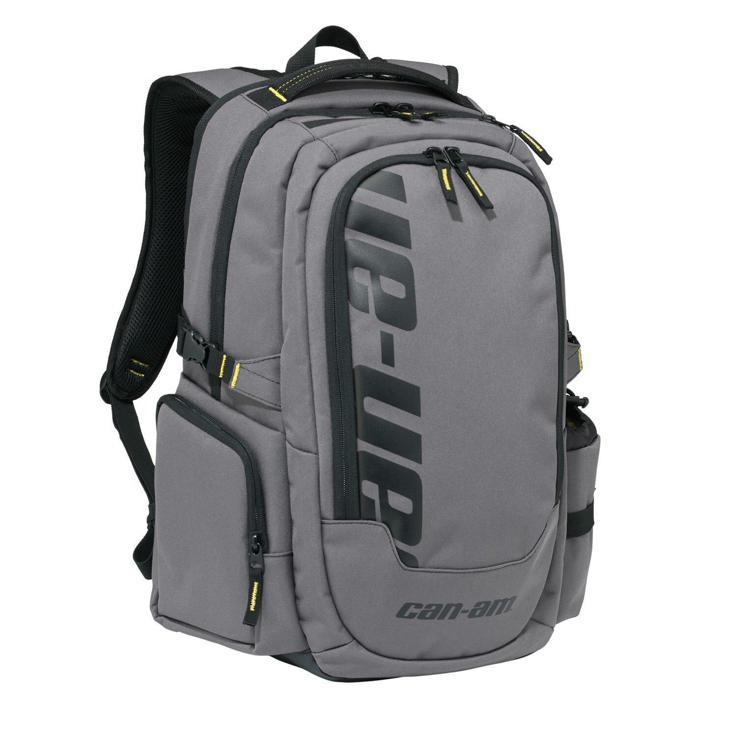 Can Am Laptop Backpack Onesize Charcoal Grey