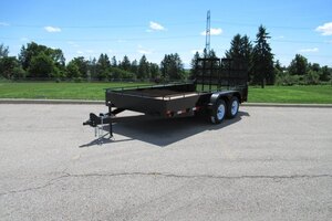 Canada Trailers TANDEM AXLE STEEL SIDE UT718 7K