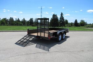 Canada Trailers TANDEM AXLE STEEL SIDE UT718 7K